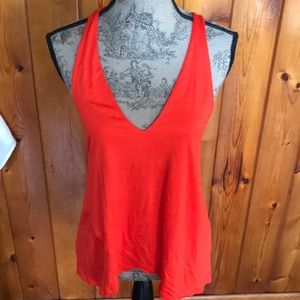 Banana republic hi lo cross back tank